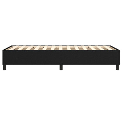 Struttura Letto a Rete a Molle Nero 80x200 cm Tessuto | homemem39
