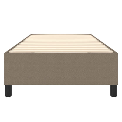Struttura Letto a Rete a Molle Tortora 80x200 cm Tessuto | homemem39