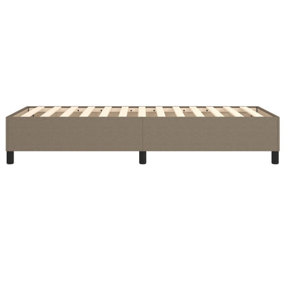 Struttura Letto a Rete a Molle Tortora 80x200 cm Tessuto | homemem39