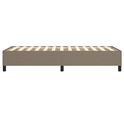 Struttura Letto a Rete a Molle Tortora 90x190 cm Tessuto | homemem39