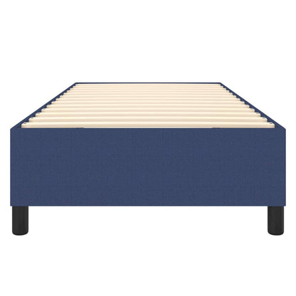 Struttura Letto a Rete a Molle Blu 90x190 cm in Tessuto | homemem39