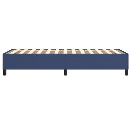 Struttura Letto a Rete a Molle Blu 90x190 cm in Tessuto | homemem39