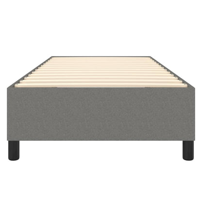 Struttura Letto a Rete a Molle Grigio Scuro 90x200 cm Tessuto | homemem39
