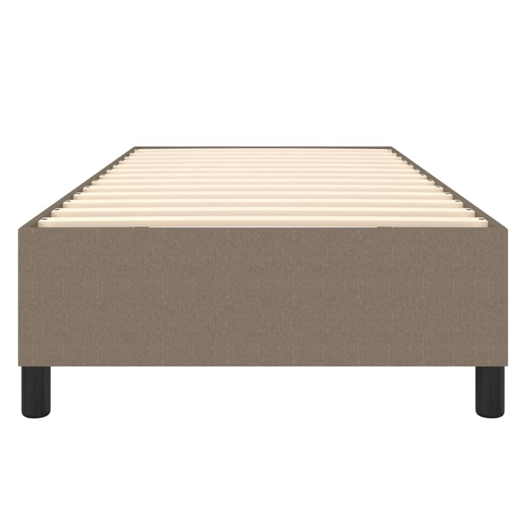 Struttura Letto a Rete a Molle Tortora 90x200 cm Tessuto | homemem39