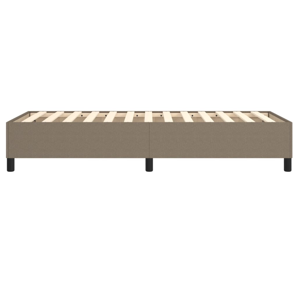 Struttura Letto a Rete a Molle Tortora 90x200 cm Tessuto | homemem39