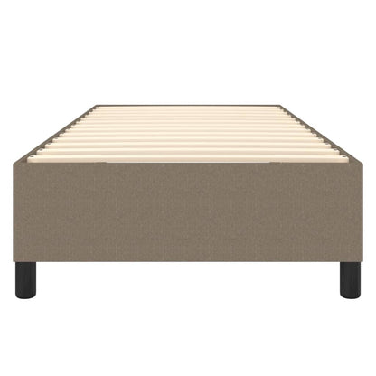 Struttura Letto a Rete a Molle Tortora 100x200 cm in Tessuto | homemem39