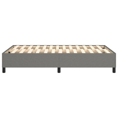 Struttura Letto a Rete a Molle Grigio Scuro 120x200 cm Tessuto | homemem39