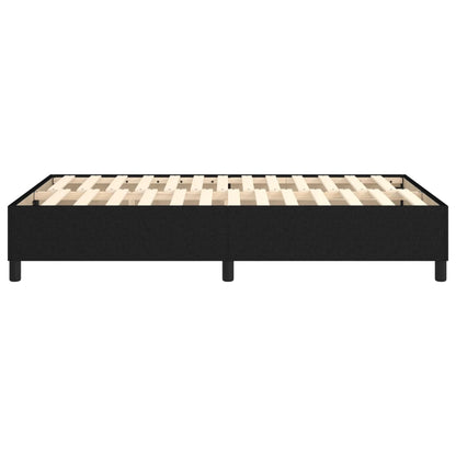 Struttura Letto a Rete a Molle Nero 120x200 cm Tessuto | homemem39