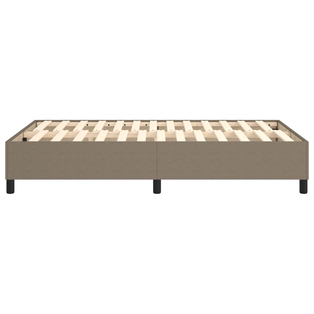 Struttura Letto a Rete a Molle Tortora 120x200 cm Tessuto | homemem39