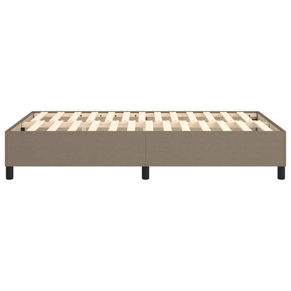 Struttura Letto a Rete a Molle Tortora 120x200 cm Tessuto