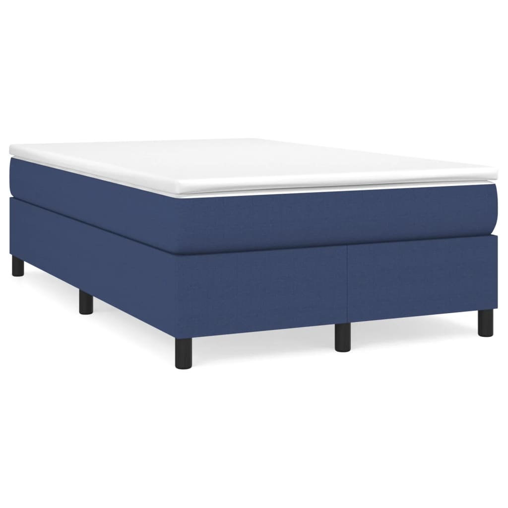 Struttura Letto a Rete a Molle Blu 120x200 cm in Tessuto | homemem39