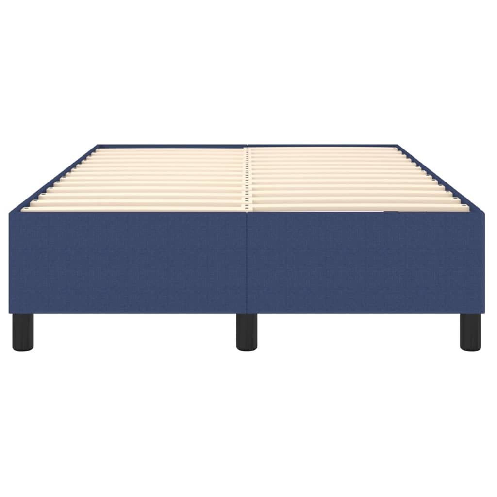Struttura Letto a Rete a Molle Blu 120x200 cm in Tessuto | homemem39
