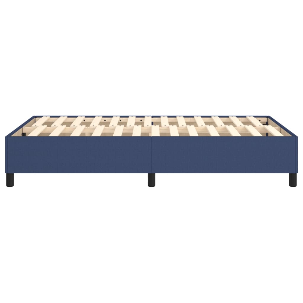 Struttura Letto a Rete a Molle Blu 120x200 cm in Tessuto | homemem39