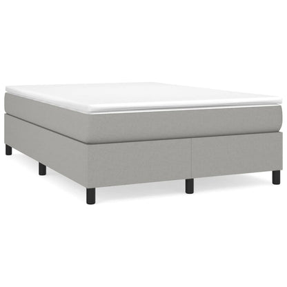 Struttura Letto a Rete a Molle Grigio Chiaro 140x190 cm Tessuto | homemem39