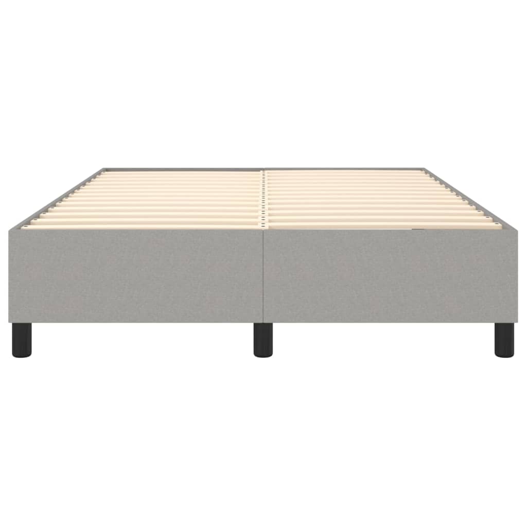 Struttura Letto a Rete a Molle Grigio Chiaro 140x190 cm Tessuto | homemem39