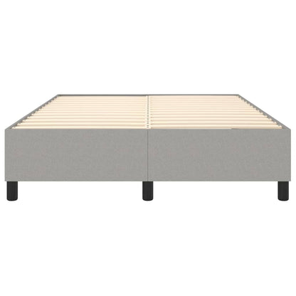 Struttura Letto a Rete a Molle Grigio Chiaro 140x190 cm Tessuto | homemem39