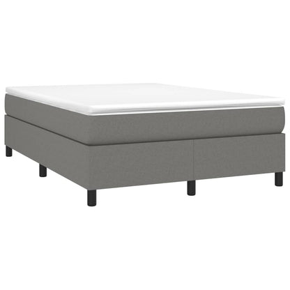 Struttura Letto a Rete a Molle Grigio Scuro 140x190 cm Tessuto | homemem39