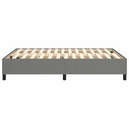Struttura Letto a Rete a Molle Grigio Scuro 140x190 cm Tessuto | homemem39