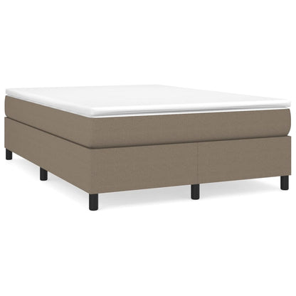 Struttura Letto a Rete a Molle Tortora 140x190 cm in Tessuto | homemem39