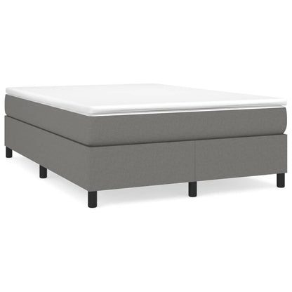 Struttura Letto a Rete a Molle Grigio Scuro 140x200 cm Tessuto | homemem39