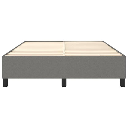 Struttura Letto a Rete a Molle Grigio Scuro 140x200 cm Tessuto | homemem39