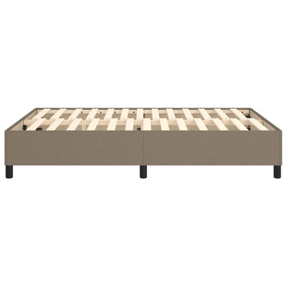 Struttura Letto a Rete a Molle Tortora 140x200 cm in Tessuto | homemem39