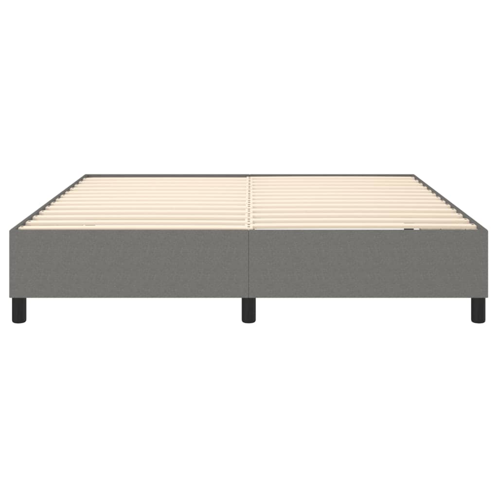 Struttura Letto a Rete a Molle Grigio Scuro 180x200 cm Tessuto | homemem39