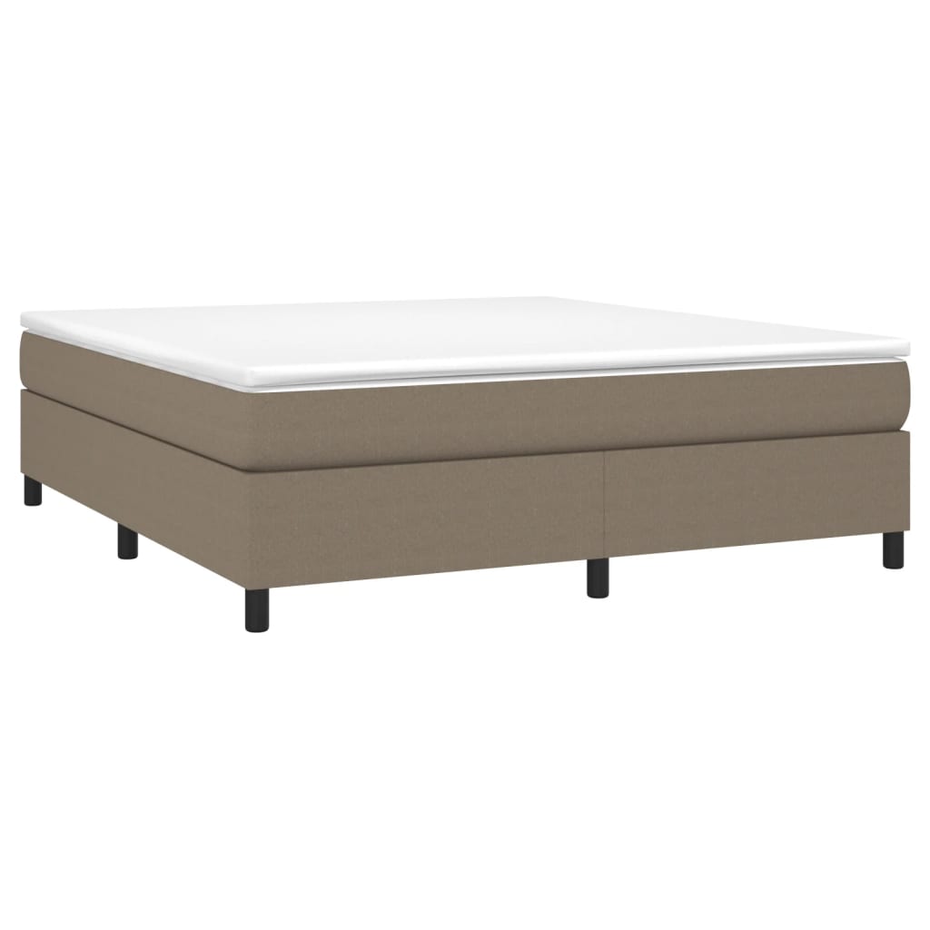 Struttura Letto a Rete a Molle Tortora 180x200 cm in Tessuto | homemem39
