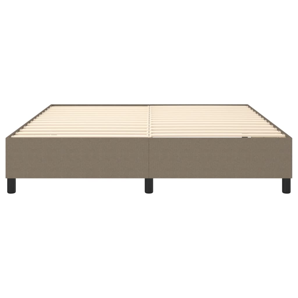 Struttura Letto a Rete a Molle Tortora 180x200 cm in Tessuto | homemem39