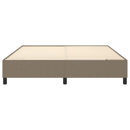Struttura Letto a Rete a Molle Tortora 180x200 cm in Tessuto | homemem39