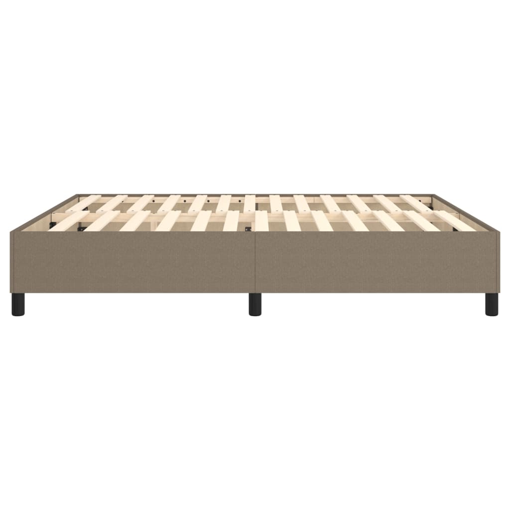 Struttura Letto a Rete a Molle Tortora 180x200 cm in Tessuto | homemem39