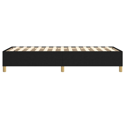 Struttura Letto a Rete a Molle Nero 80x200 cm Tessuto | homemem39