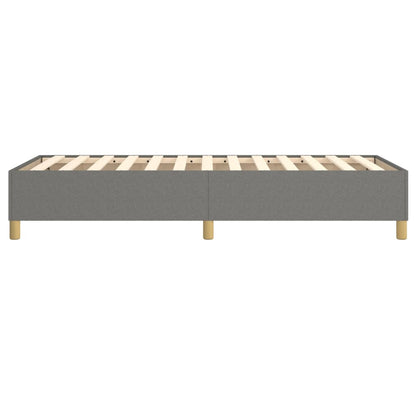 Struttura Letto a Rete a Molle Grigio Scuro 90x190 cm Tessuto | homemem39