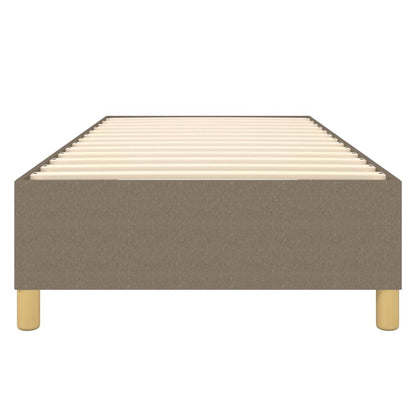 Struttura Letto a Rete a Molle Tortora 90x190 cm Tessuto | homemem39