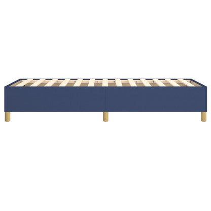 Struttura Letto a Rete a Molle Blu 90x190 cm in Tessuto | homemem39