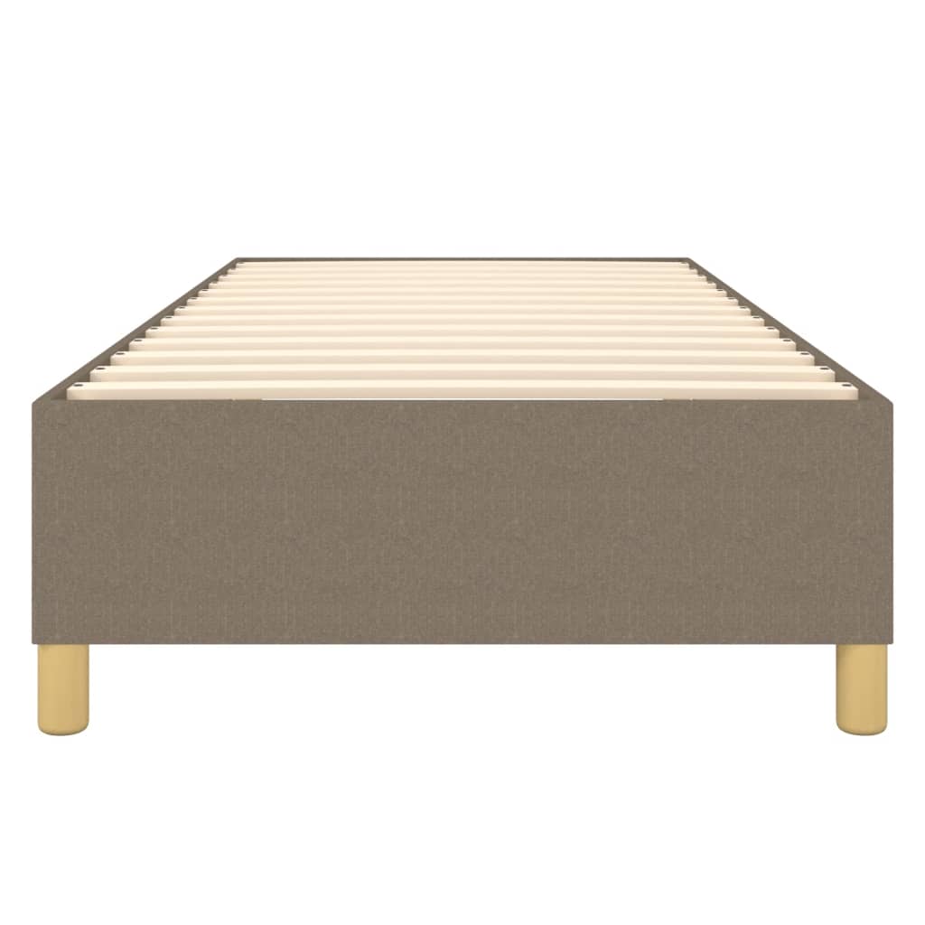 Struttura Letto a Rete a Molle Tortora 90x200 cm Tessuto | homemem39