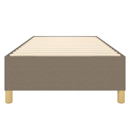 Struttura Letto a Rete a Molle Tortora 90x200 cm Tessuto | homemem39