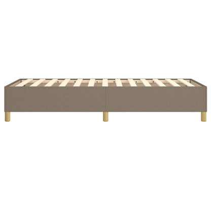 Struttura Letto a Rete a Molle Tortora 90x200 cm Tessuto | homemem39