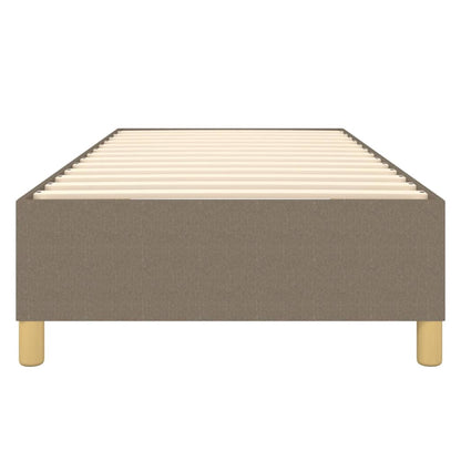 Struttura Letto a Rete a Molle Tortora 100x200 cm in Tessuto | homemem39