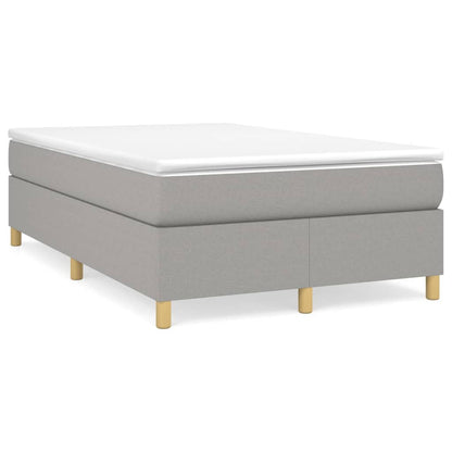 Struttura Letto a Rete a Molle Grigio Chiaro 120x200 cm Tessuto | homemem39