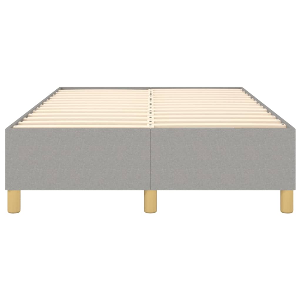 Struttura Letto a Rete a Molle Grigio Chiaro 120x200 cm Tessuto | homemem39