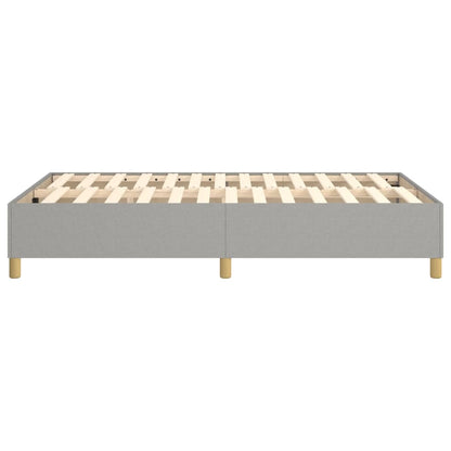 Struttura Letto a Rete a Molle Grigio Chiaro 120x200 cm Tessuto | homemem39