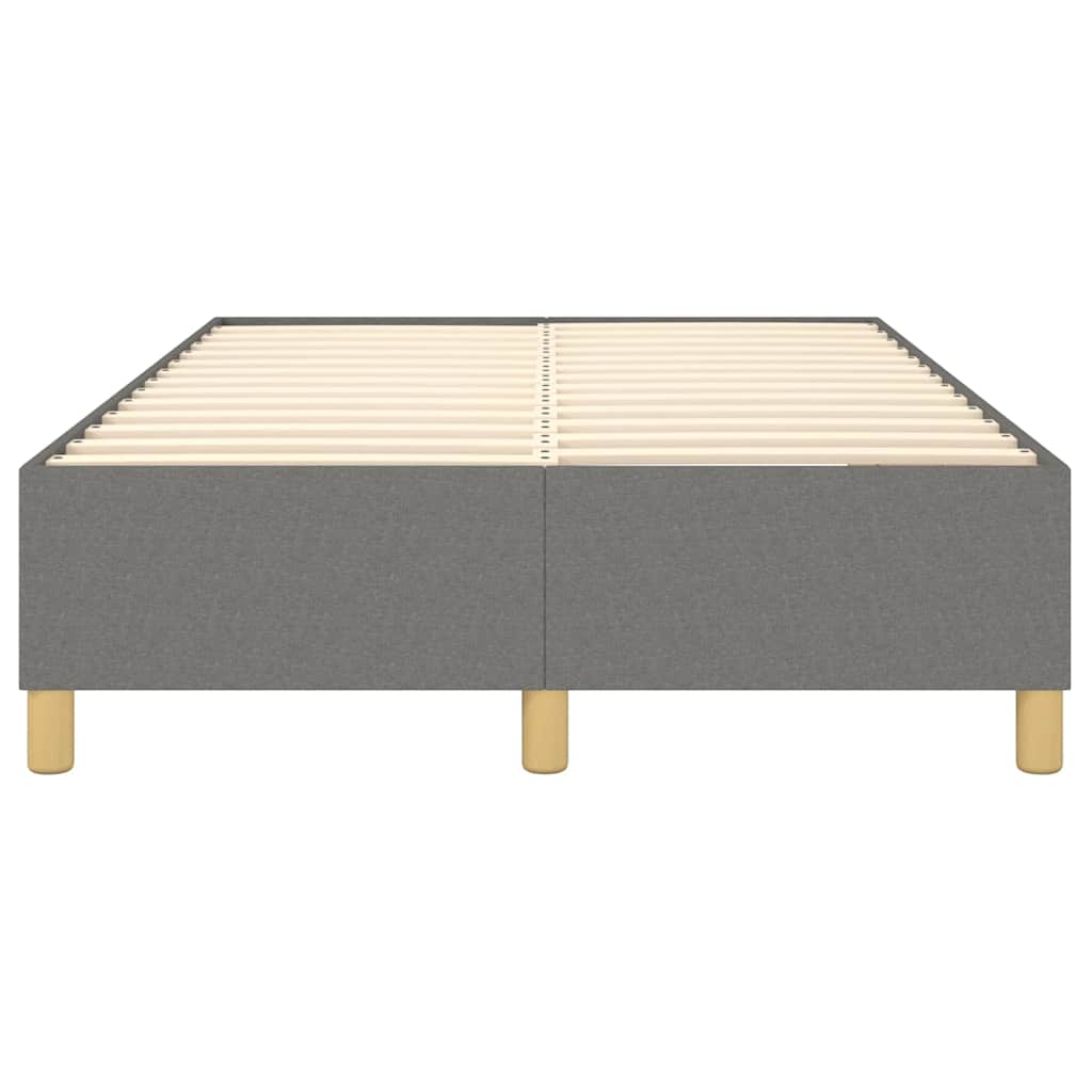 Struttura Letto a Rete a Molle Grigio Scuro 120x200 cm Tessuto | homemem39