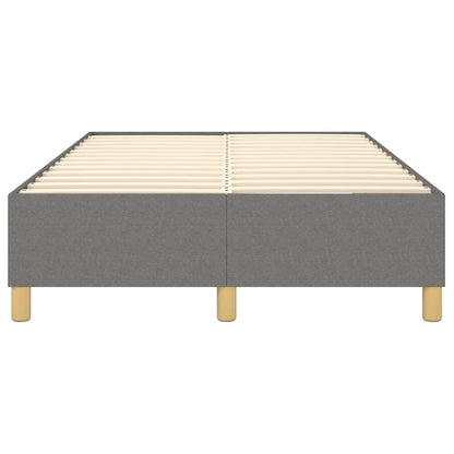 Struttura Letto a Rete a Molle Grigio Scuro 120x200 cm Tessuto | homemem39