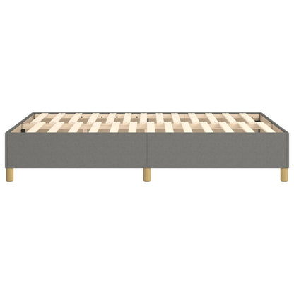 Struttura Letto a Rete a Molle Grigio Scuro 120x200 cm Tessuto | homemem39