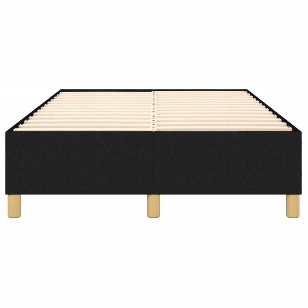 Struttura Letto a Rete a Molle Nero 120x200 cm Tessuto | homemem39