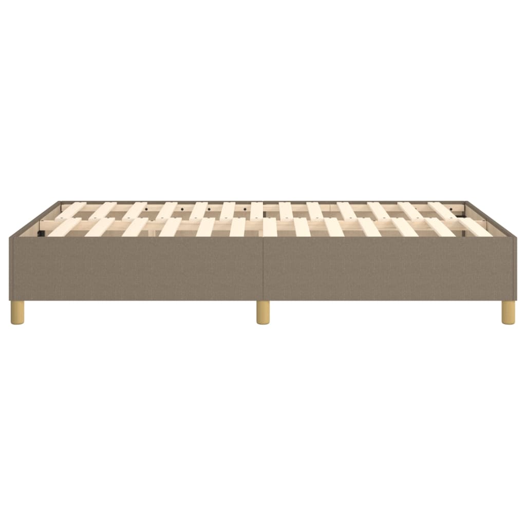 Struttura Letto a Rete a Molle Tortora 120x200 cm Tessuto | homemem39