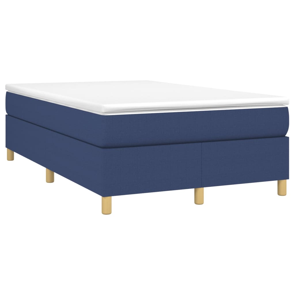 Struttura Letto a Rete a Molle Blu 120x200 cm in Tessuto | homemem39