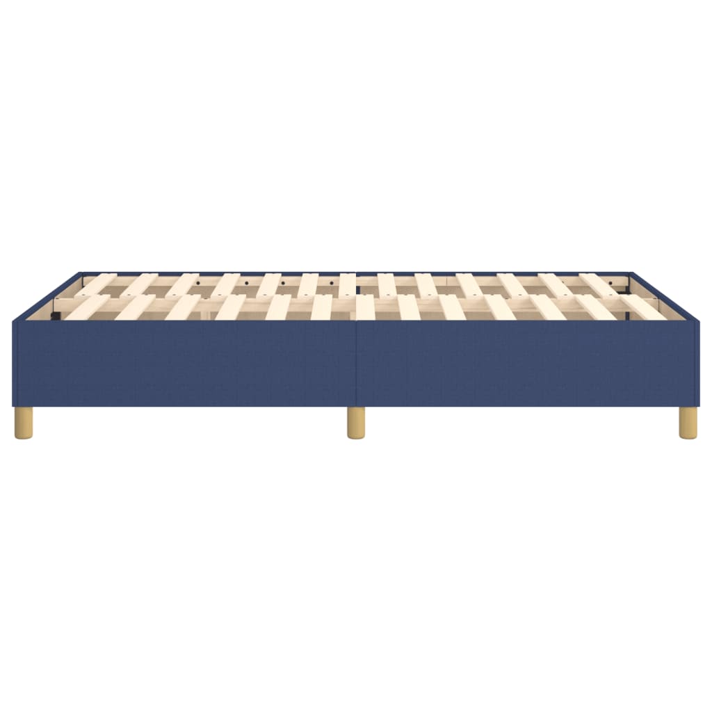 Struttura Letto a Rete a Molle Blu 120x200 cm in Tessuto | homemem39