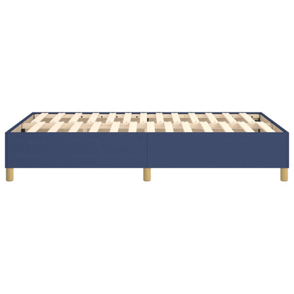 Struttura Letto a Rete a Molle Blu 120x200 cm in Tessuto | homemem39